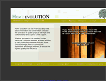 Tablet Screenshot of bayareahomeevolution.com